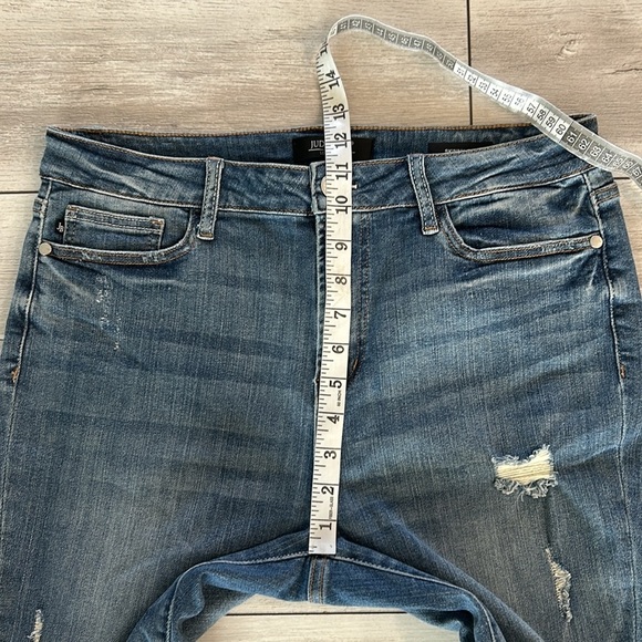 Judy Blue skinny fit distressed jeans size 31 - Picture 8 of 11